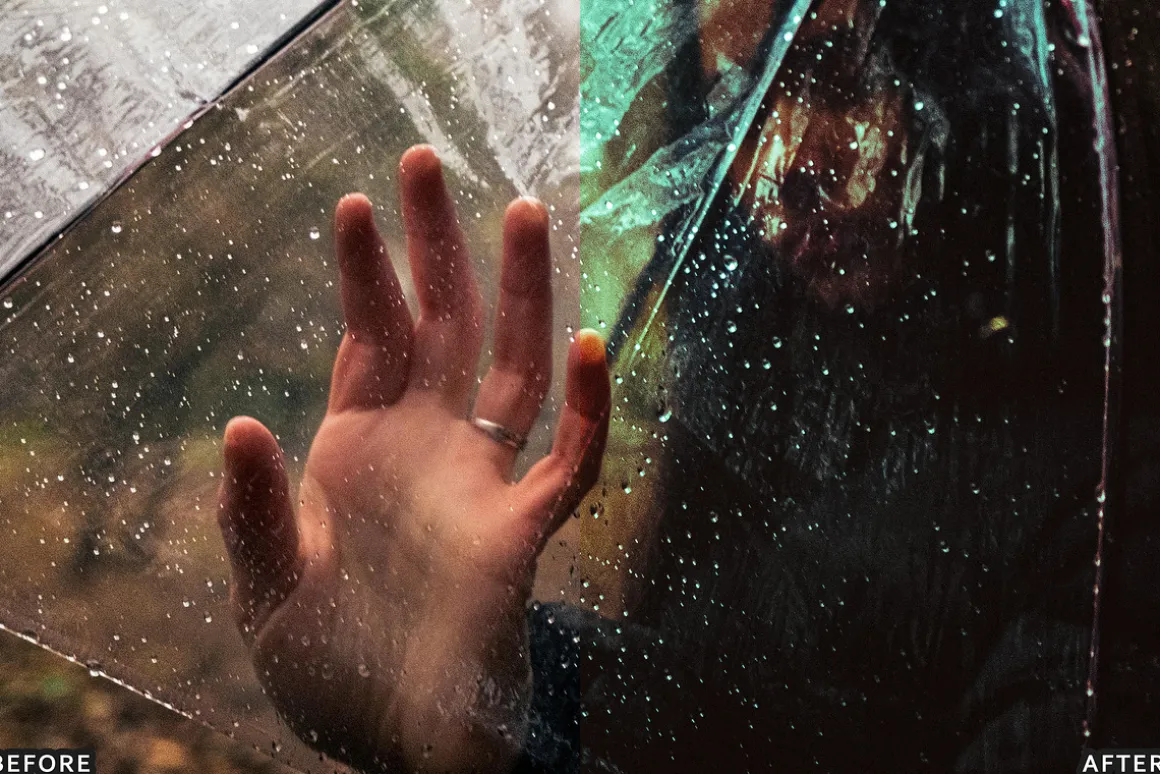 Moody Rainy Day Lightroom Presets