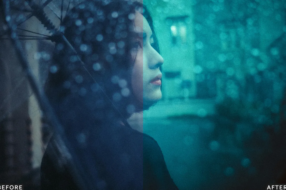 Moody Rainy Day Lightroom Presets