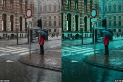 Moody Rainy Day Lightroom Presets