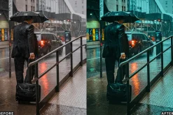Moody Rainy Day Lightroom Presets