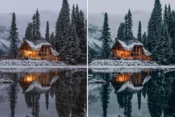 Moody winter Lightroom presets