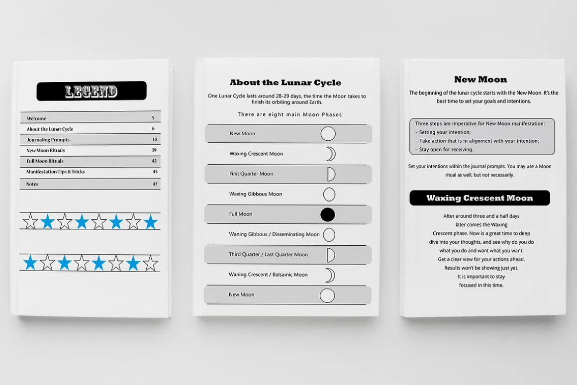 Moon And Astrology Planner
