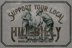 Moonshine Vintage Label Font