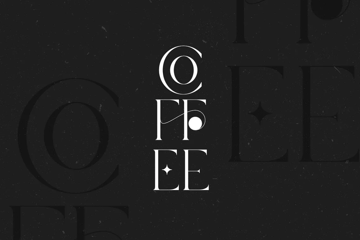Moon Type Creative logo font