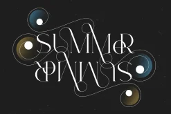 Moon Type Creative logo font