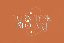 Moon Type Creative logo font