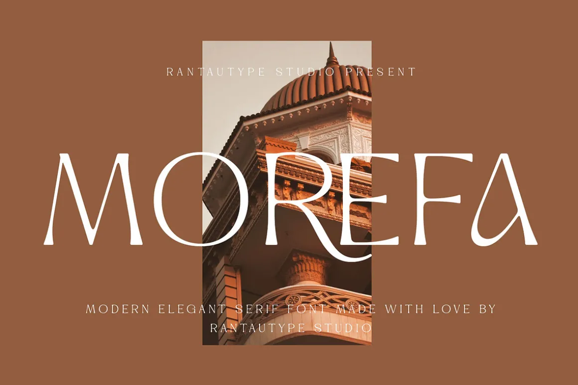 Morefa Modern Elegant Serif Font