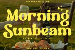 Morning Sunbeam - Retro Bold Font