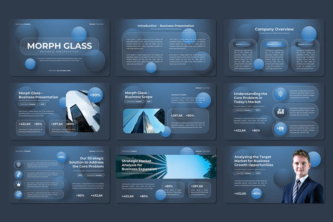 Morph Glass - Business Keynote