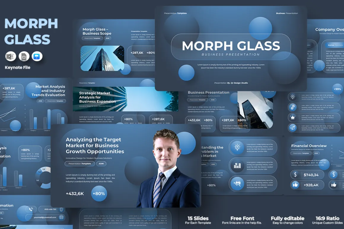 Morph Glass - Business Keynote
