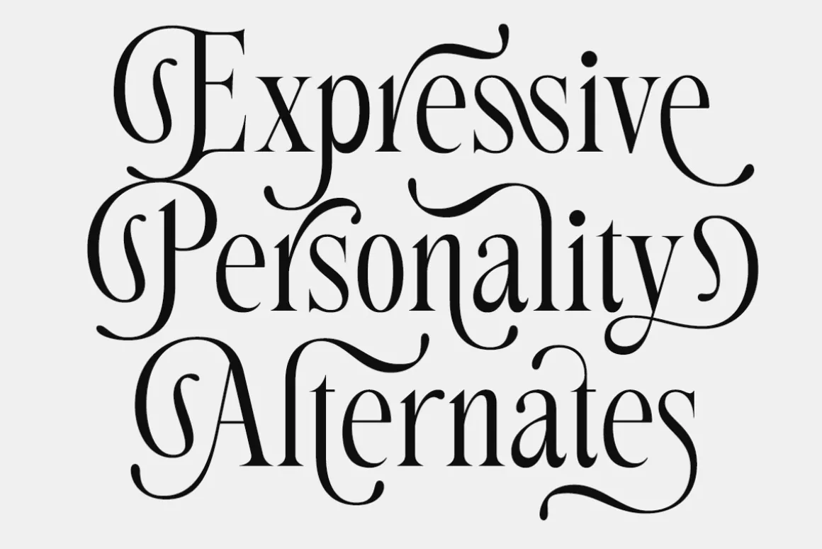 Morvella Stylish Serif