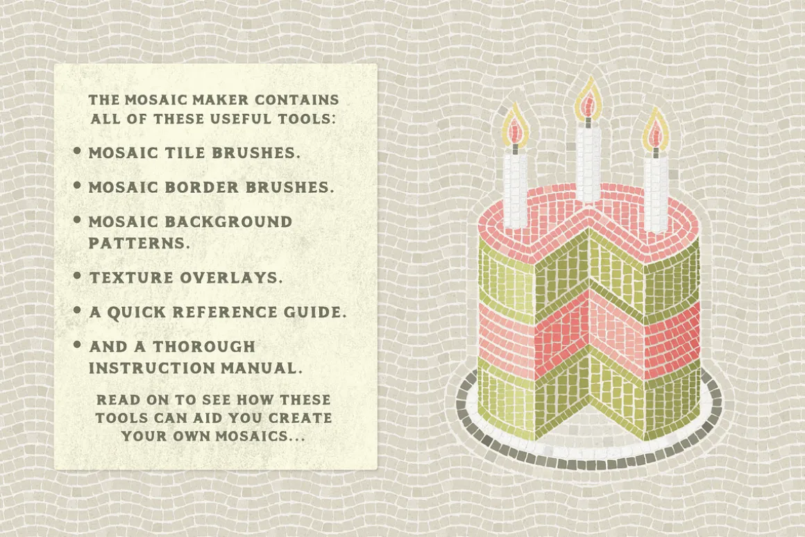 Mosaic Maker - Brushes & Patterns