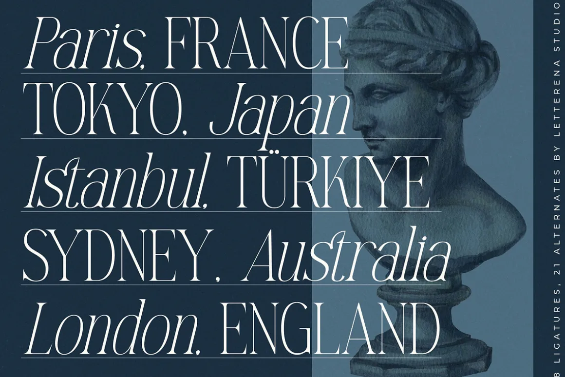 Mostlight Modern Alternate Serif