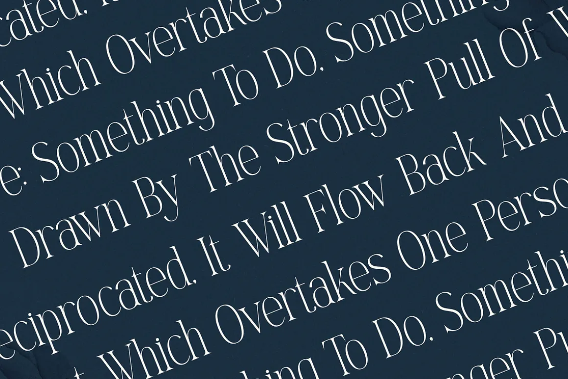 Mostlight Modern Alternate Serif