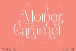 Motherva Modern Display Font