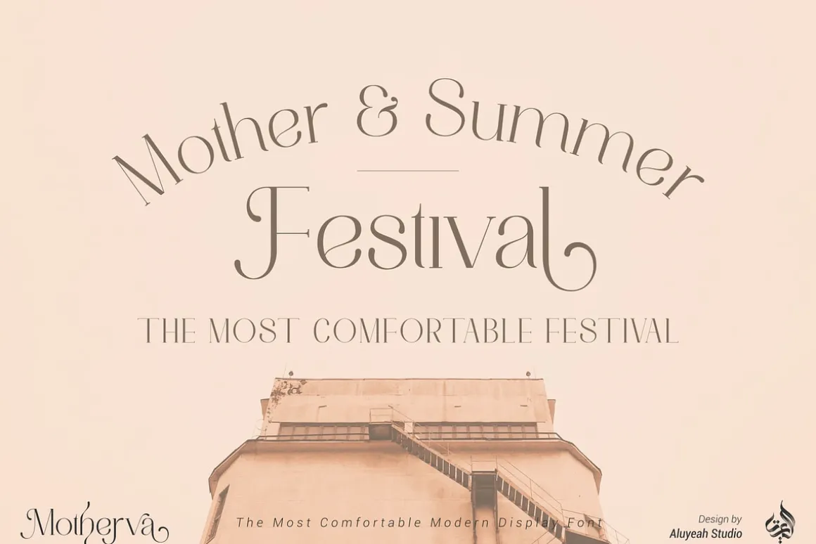 Motherva Modern Display Font