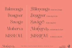 Motherva Modern Display Font