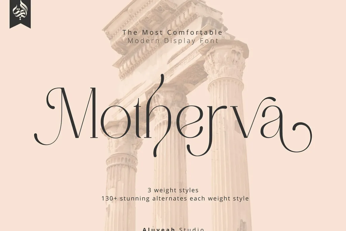 Motherva Modern Display Font
