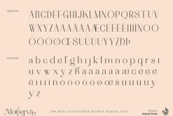 Motherva Modern Display Font