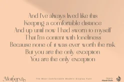Motherva Modern Display Font