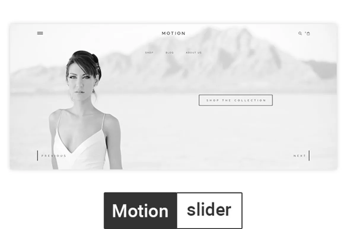 MotionSlider - Fashion Shopify Theme