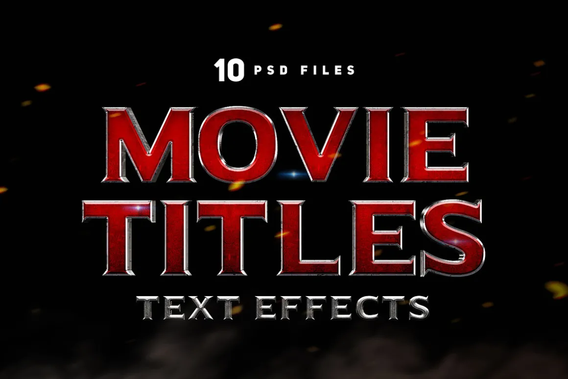 Movie Title Text Effects