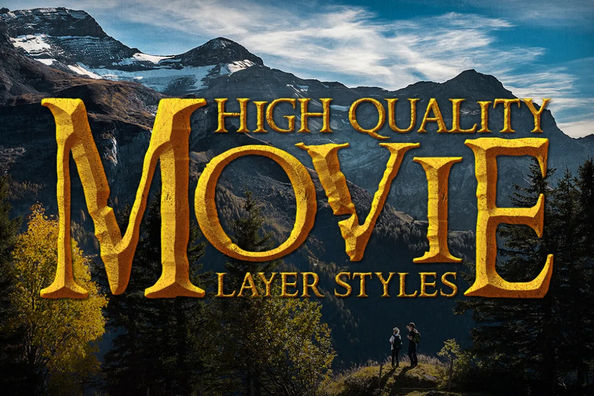 Movie Photoshop Text Effects Bundle
