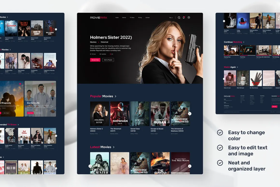 Movies & TV Shows Streaming Website