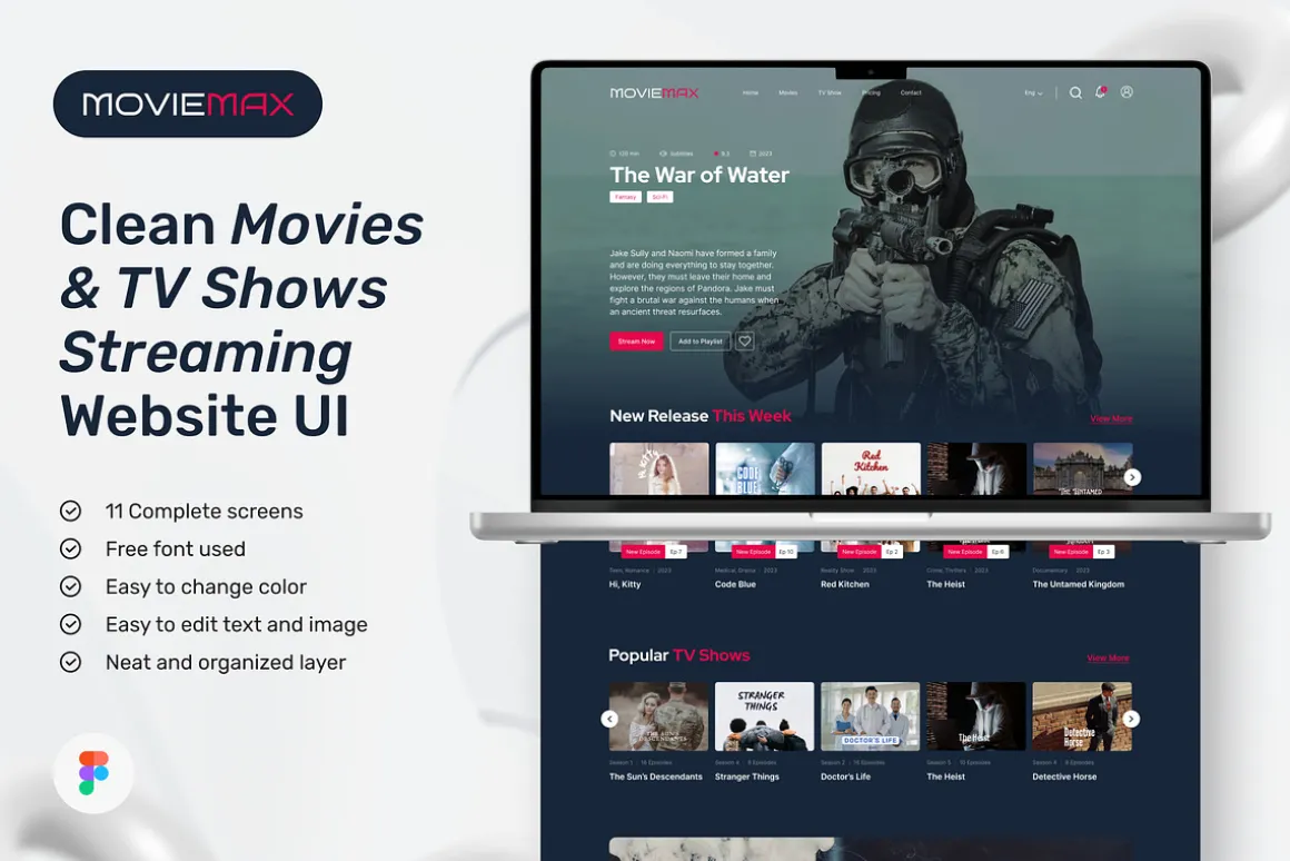 Movies & TV Shows Streaming Website