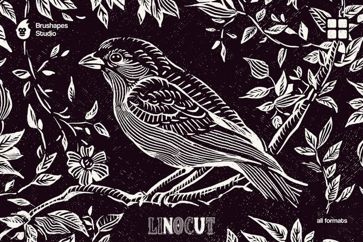 Multi App Craftsman Linocut Brushes
