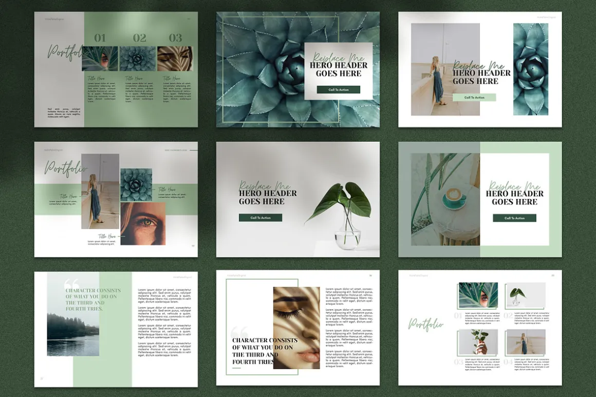 Multipurpouse eBook Templates