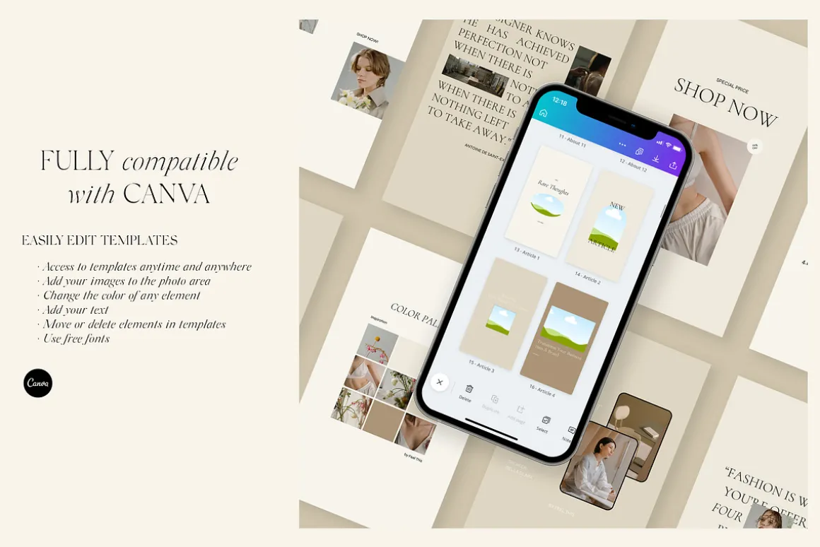 Muse Social Media Pack Canva