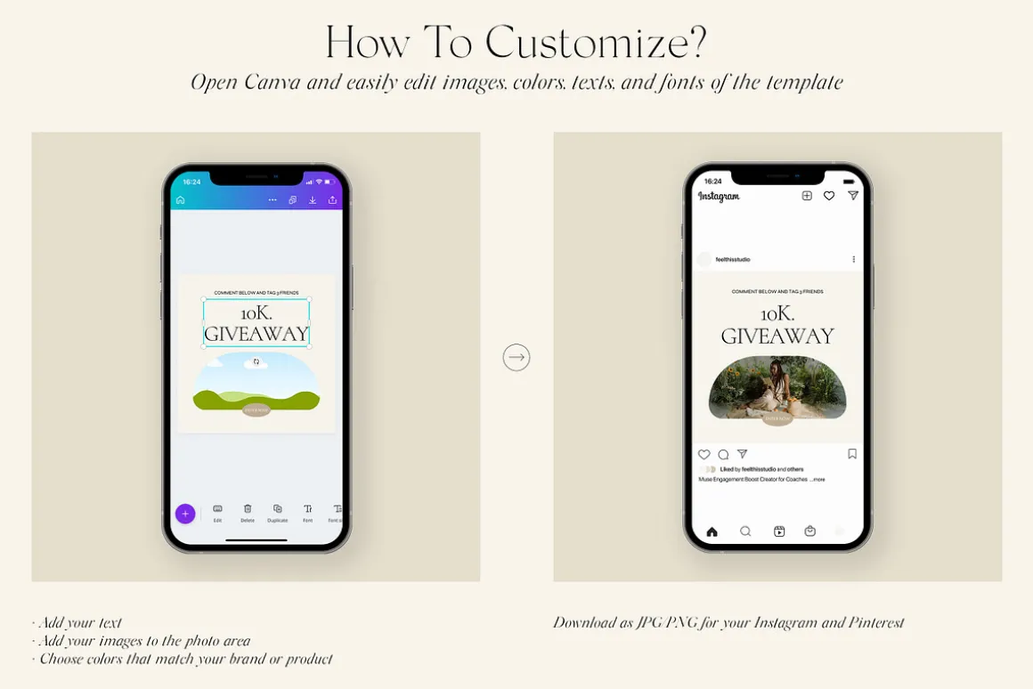 Muse Social Media Pack Canva