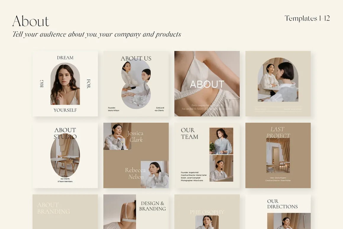 Muse Social Media Pack Canva