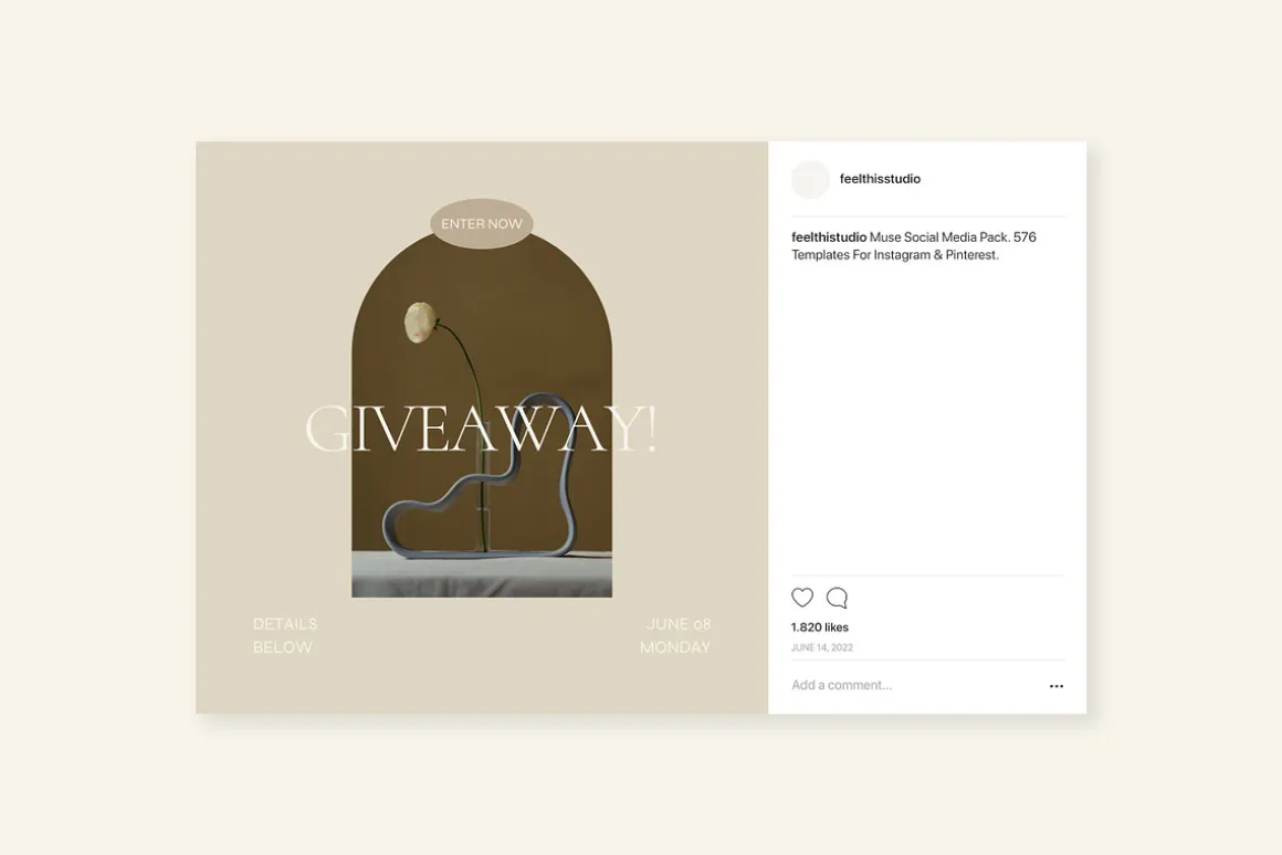 Muse Social Media Pack Canva