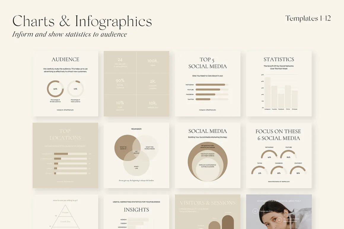 Muse Social Media Pack Canva
