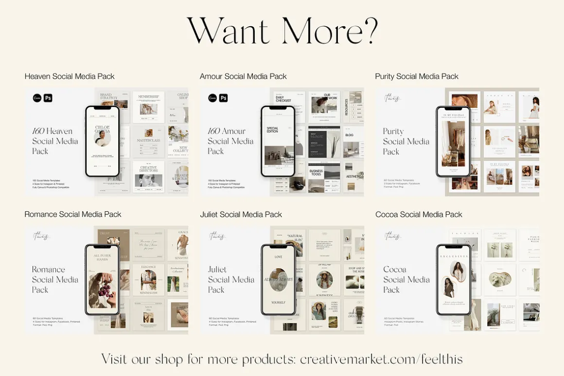 Muse Social Media Pack Canva