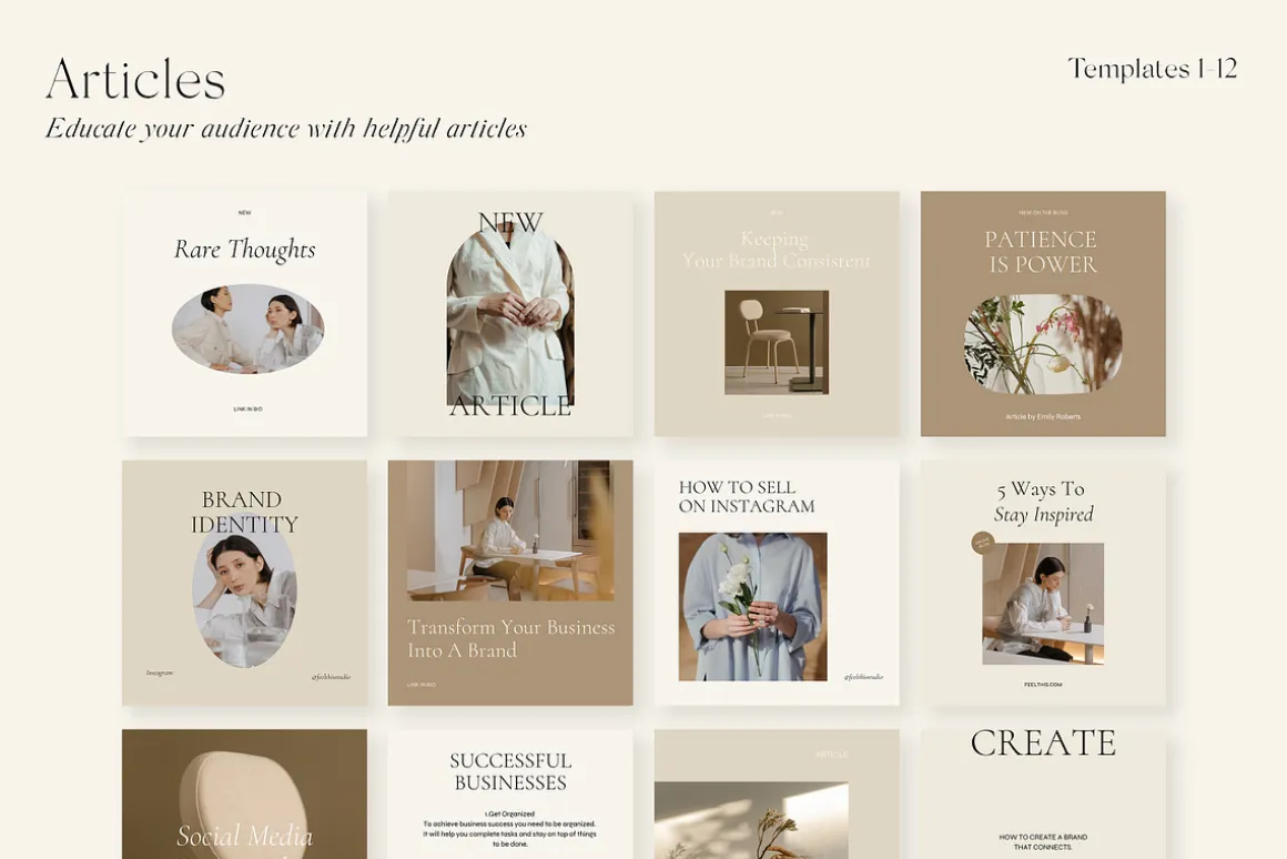 Muse Social Media Pack Canva