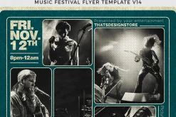 Music Festival Flyer Template V14