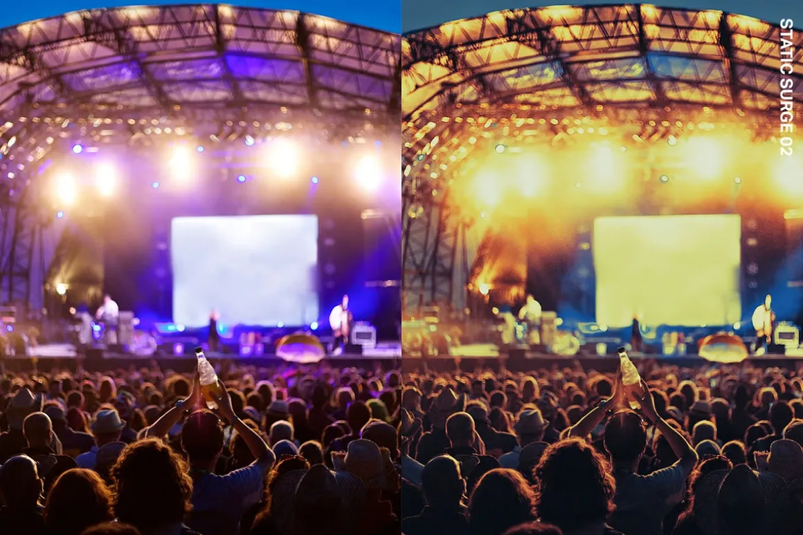 14 Music Festival Lightroom Presets