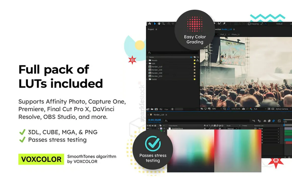 14 Music Festival Lightroom Presets