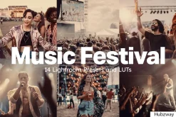 14 Music Festival Lightroom Presets
