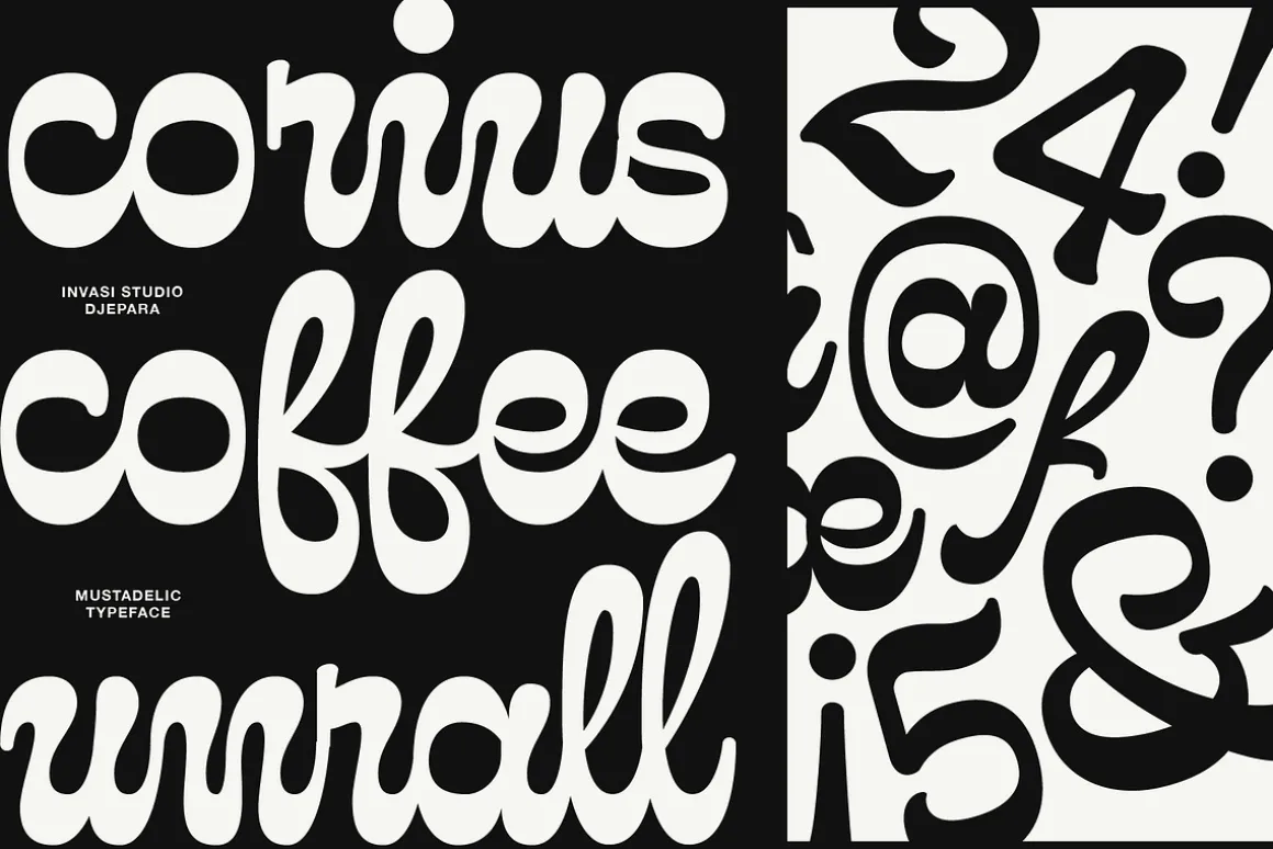 Mustadelic – Script Vintage Font