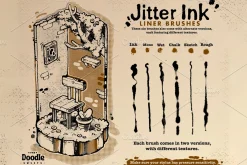 My Go-To Jitter Ink Liner Brush Set