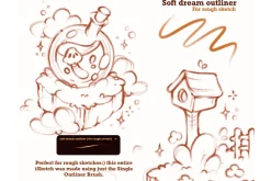 My Go-To Sticker Outliner Brushes