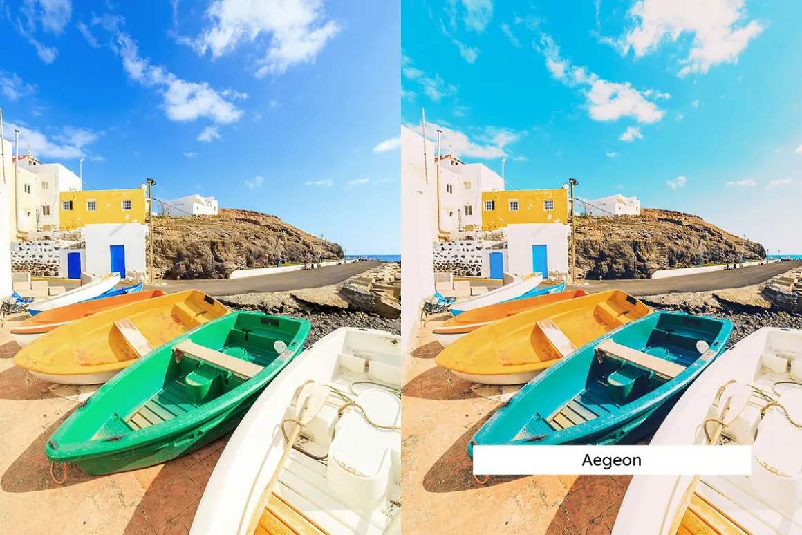 20 Mykonos Lightroom Presets & LUTs