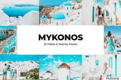 20 Mykonos Lightroom Presets & LUTs