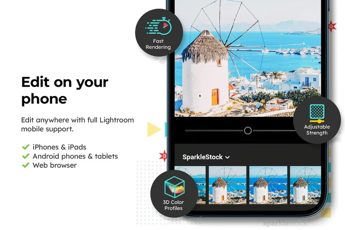 20 Mykonos Lightroom Presets & LUTs
