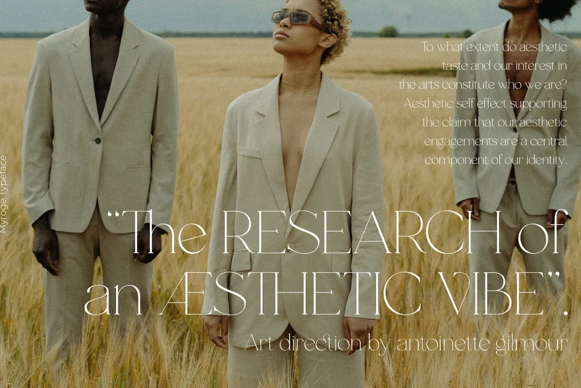 MYROGE elegant & stylish serif