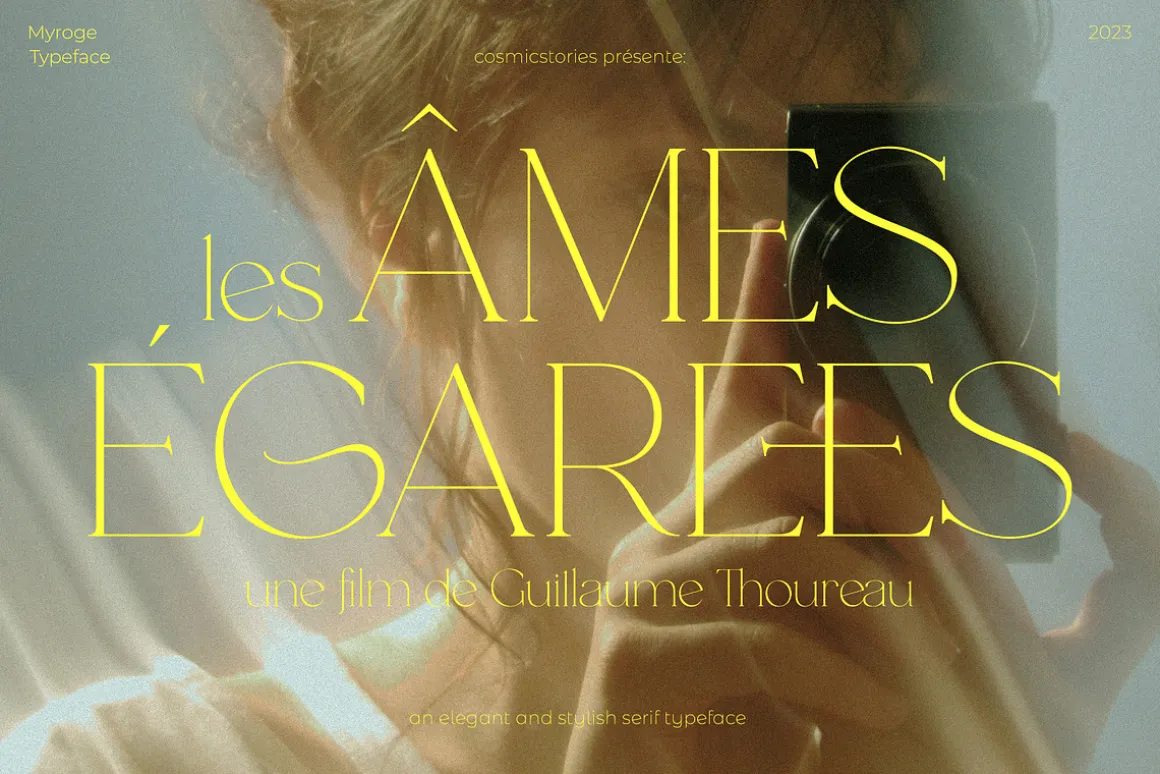 MYROGE elegant & stylish serif